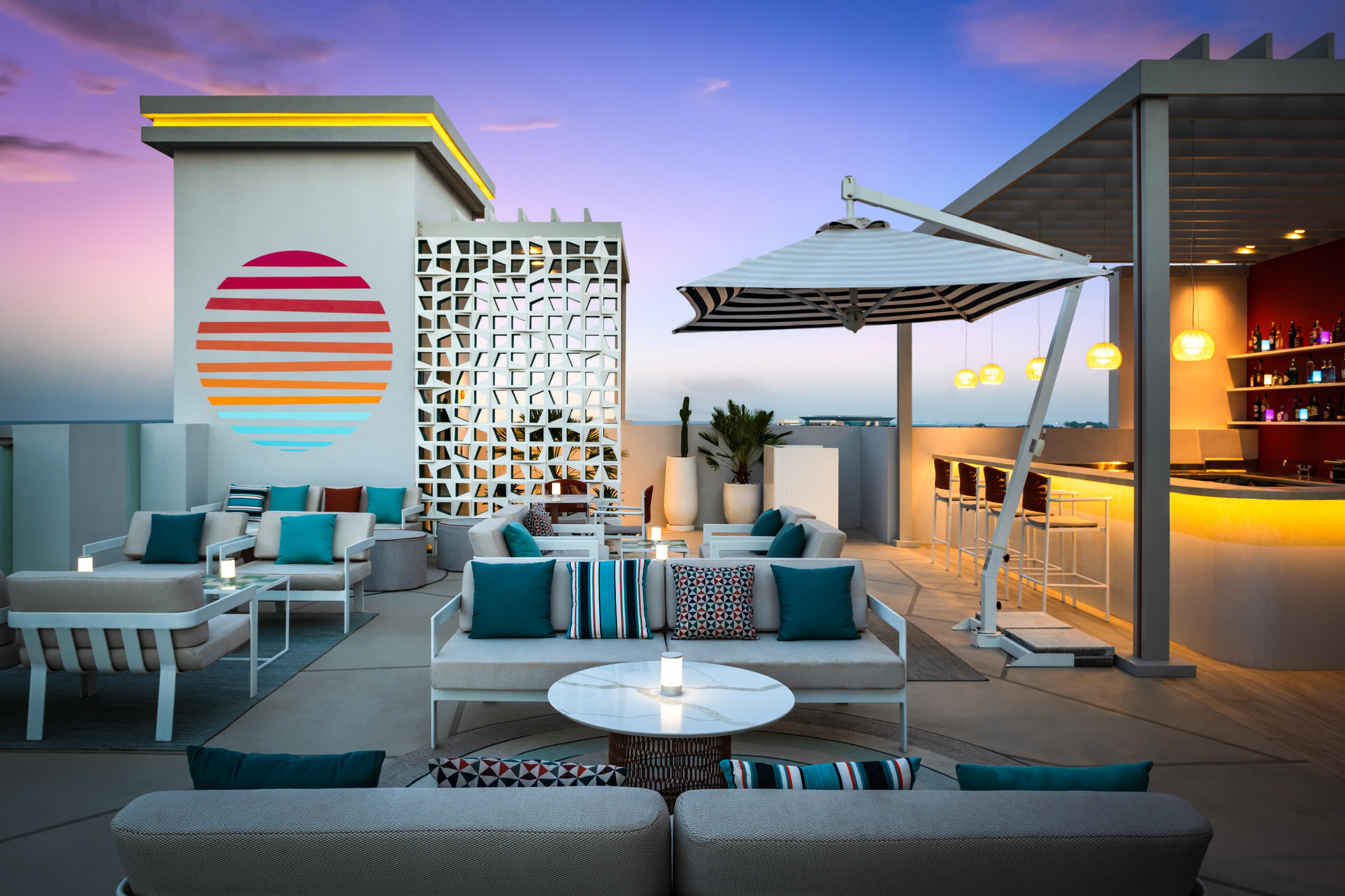 Vida Beach Resort Umm Al Quwain Exterior photo The rooftop bar at the hotel